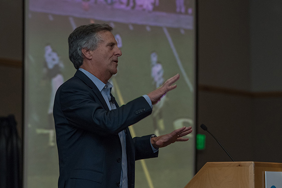 Honey Shares his Lifetime of Navigation with Boats, Cars and Sports During Keynote Speech