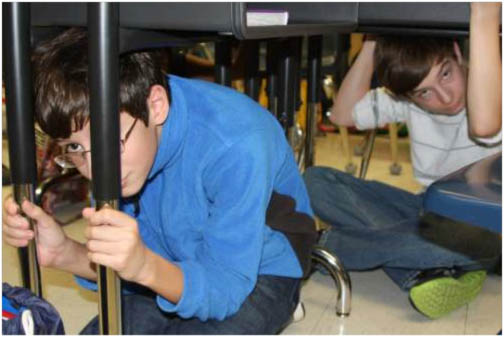 Student earthquake drill.jpg